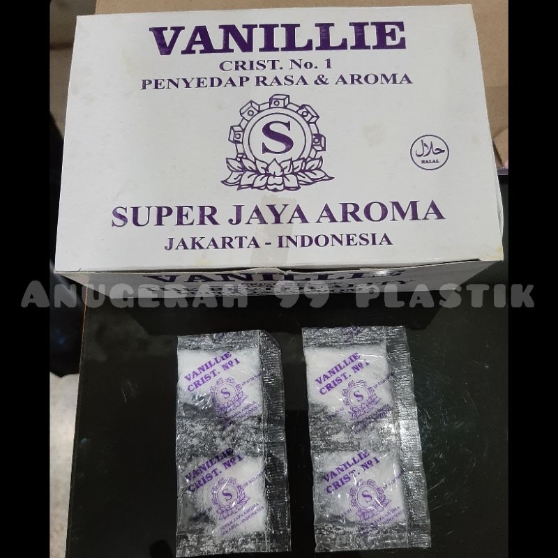 

Vanillie Christ No. 1 sachet penyedap aroma
