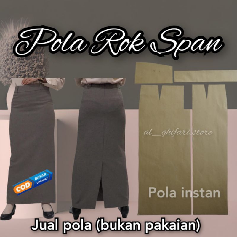 POLA ROK SPAN BELAHAN BELAKANG, POLA INSTAN