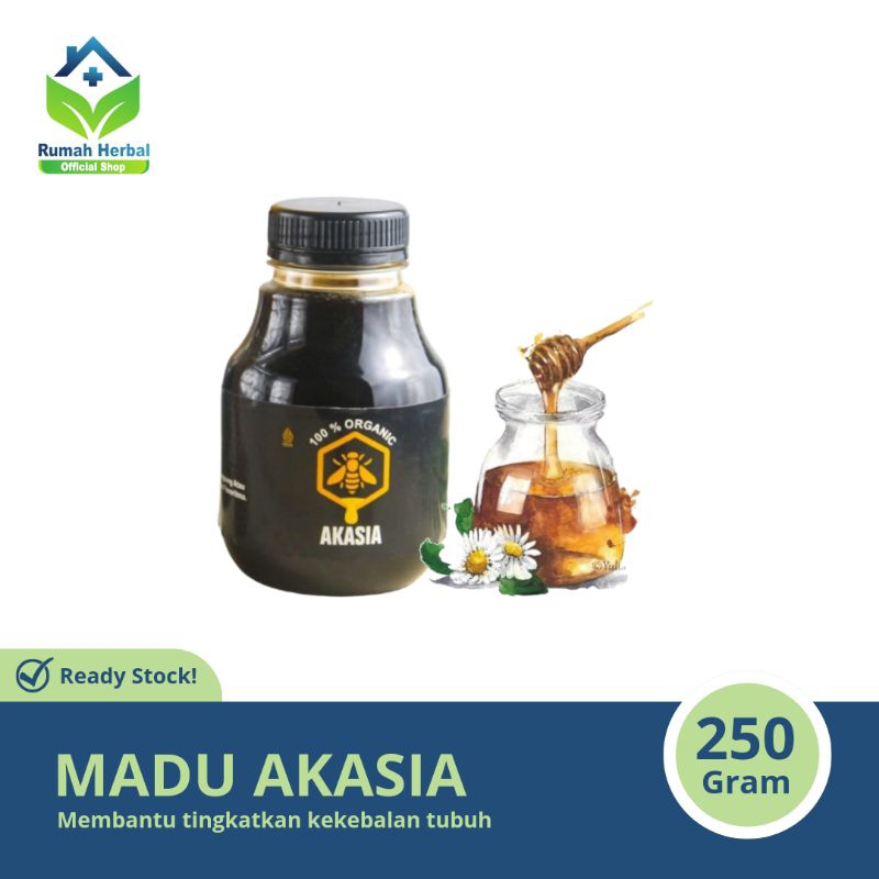 

Madu Hitam Nektar Akasia Asli 250 gr Murni