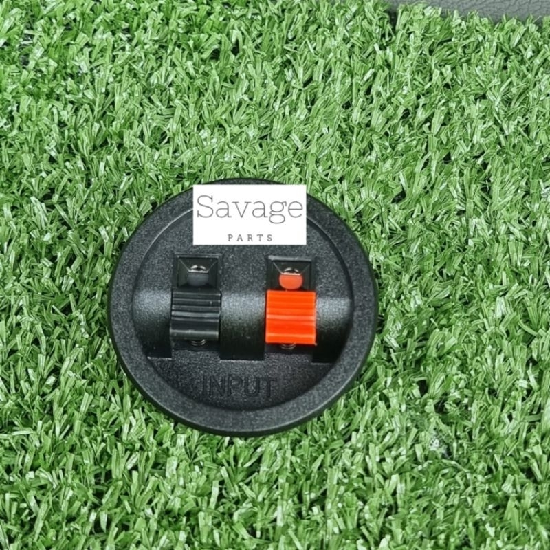 TERMINAL BOX SPEAKER 2 PIN BULAT KECIL 2P
