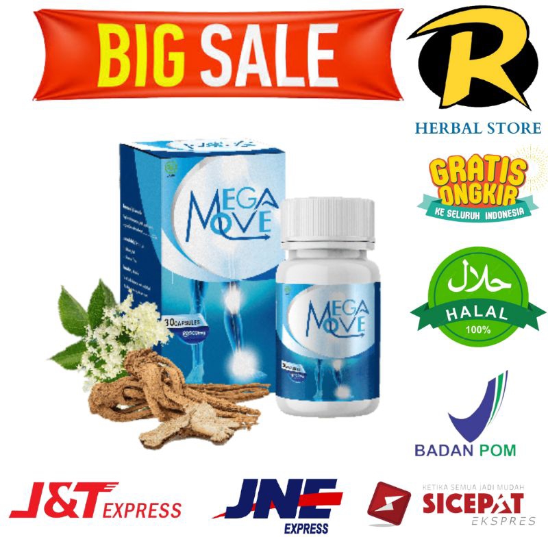 MEGAMOVE OBAT NYERI SENDI TULANG DAN REMATIK MEGAMOVE ASLI ORIGINAL