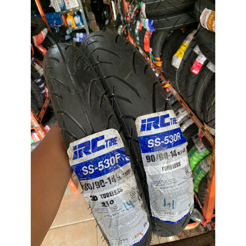 Ban irc tubles ring 14 ss530( 80/90 90/90 ) 1ban