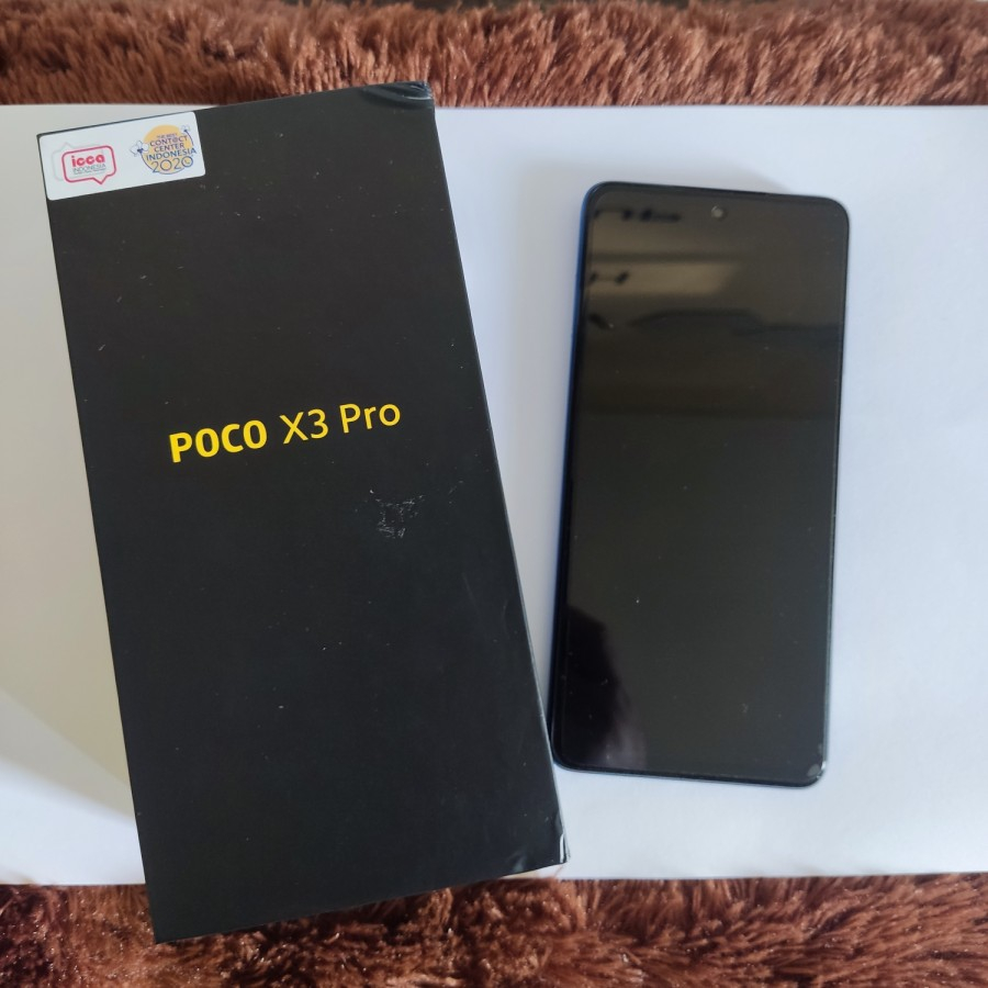 Poco X3 Pro 8 256 GB Second Fullset Mulus