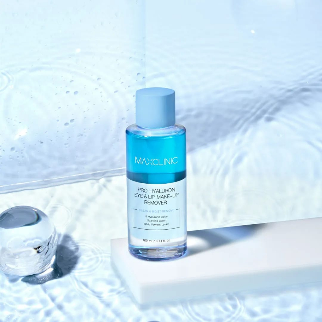 MAXCLINIC Pro Hyaluron Eye and Lip Makeup Remover | Pembersih Makeup