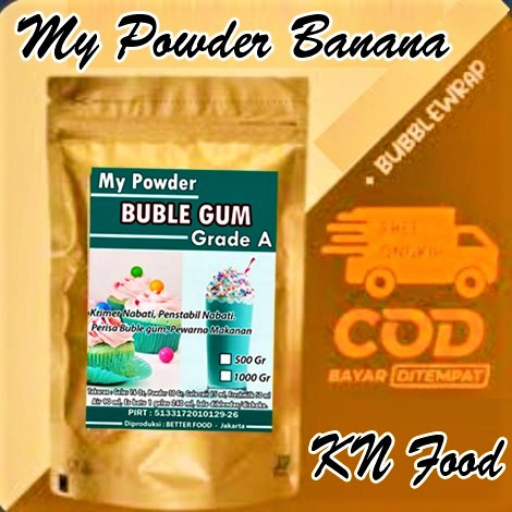 

My Powder Minuman Rasa Bubble Gum Grade A 1 Kg