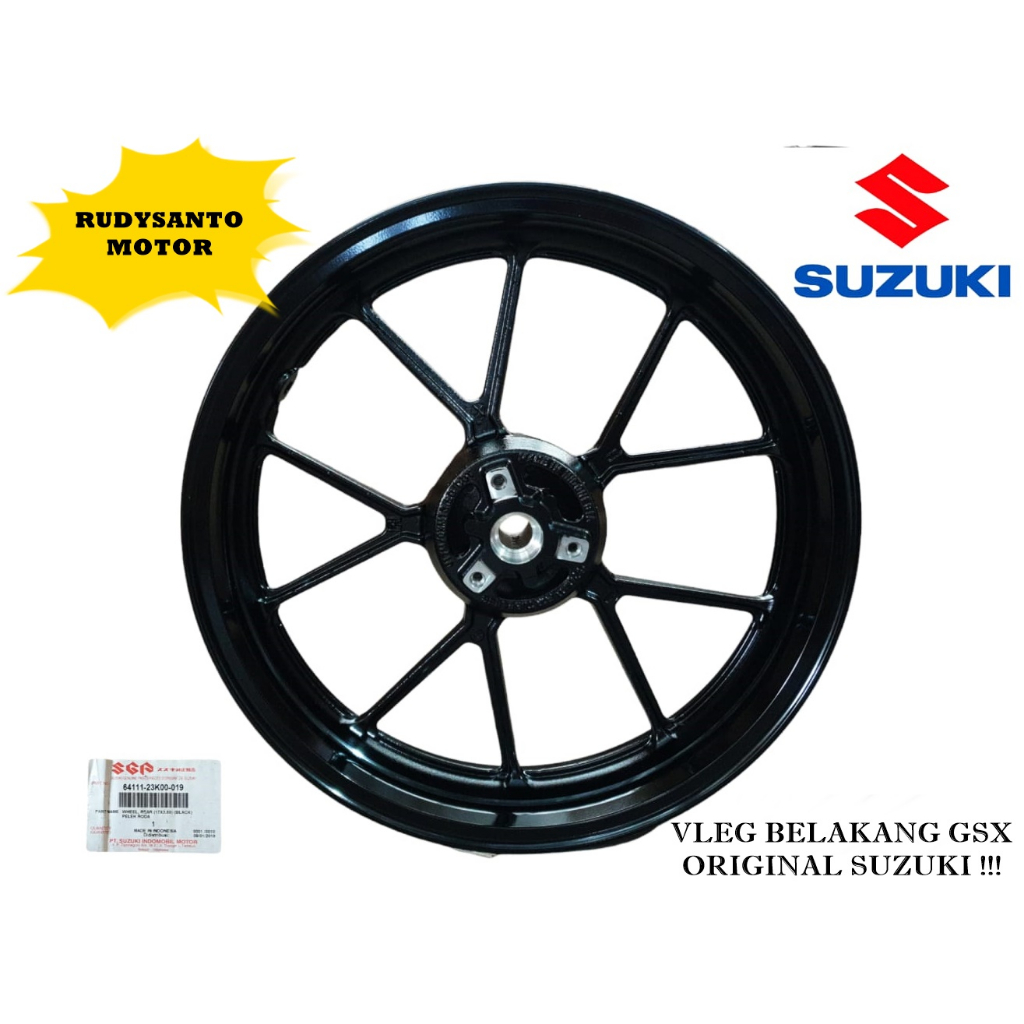 Velg Suzuki GSX 150 Original Velg Pelk Pelek GSX 150 R - GSX 150 S asli Ori bagian belakang Velg GSX