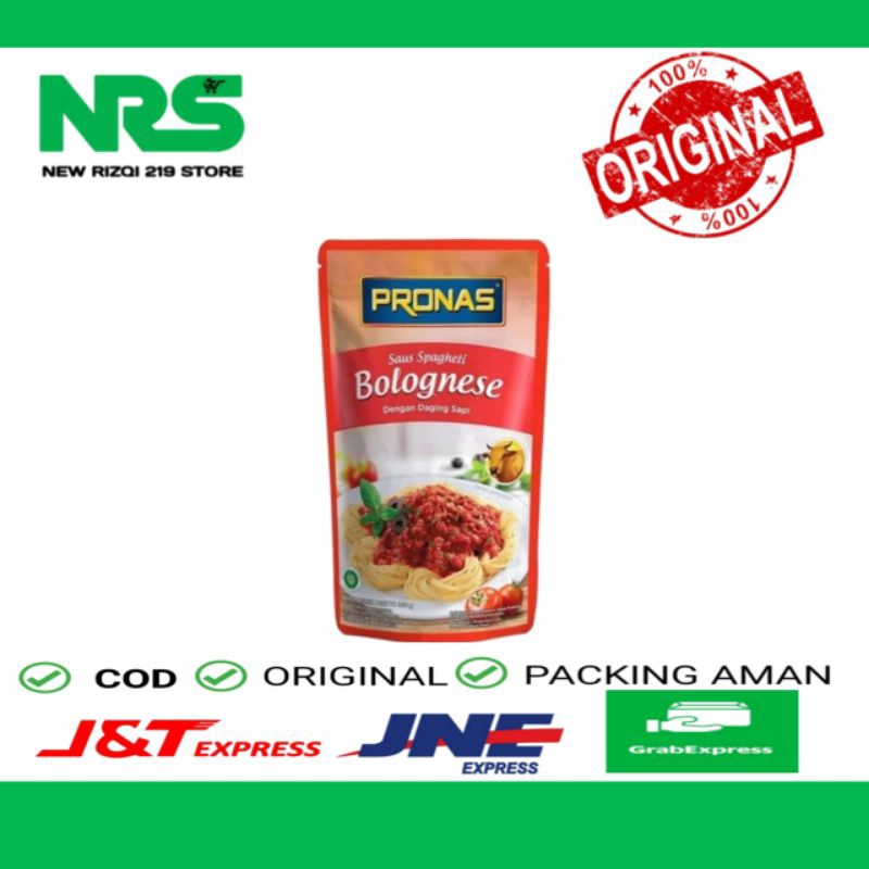 

Pronas Bolognese 350 gr - Saos Bolognese - Saos Pasta Daging