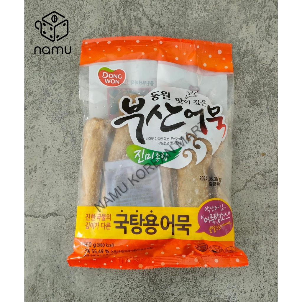 

Dongwon Fish Cake Combination 560gr / Odeng Kombinasi / Kue Ikan dengan Saus / Odeng Korea