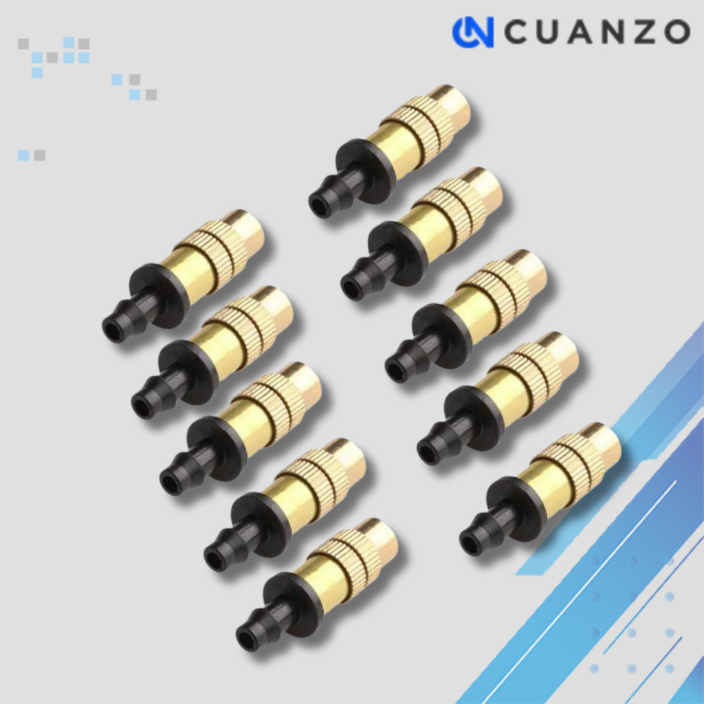 Water Mist Sprinkler Irigasi Air Taman Nozzle 1 Hole 10PCS / Alat Sistem Penyiram Sprinkle Sprinkler
