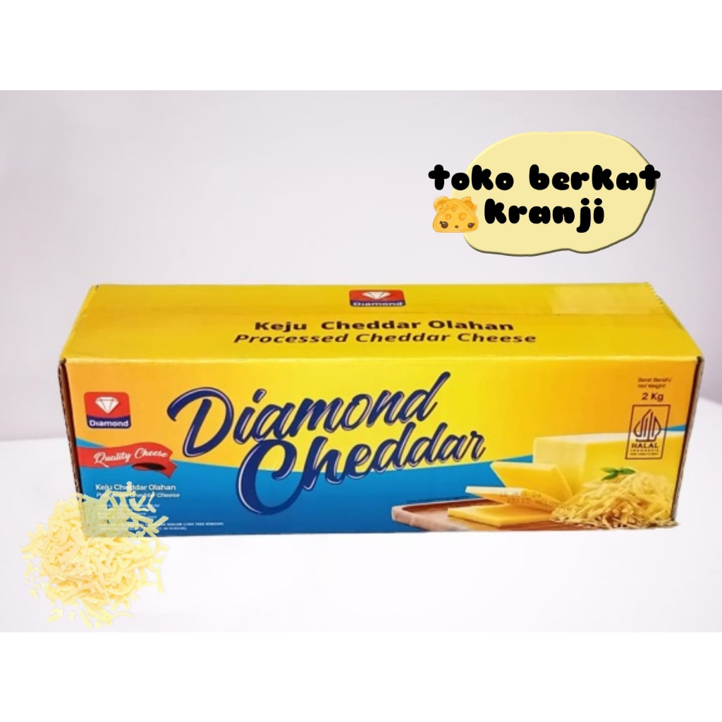 

keju diamond cheddar 2kg