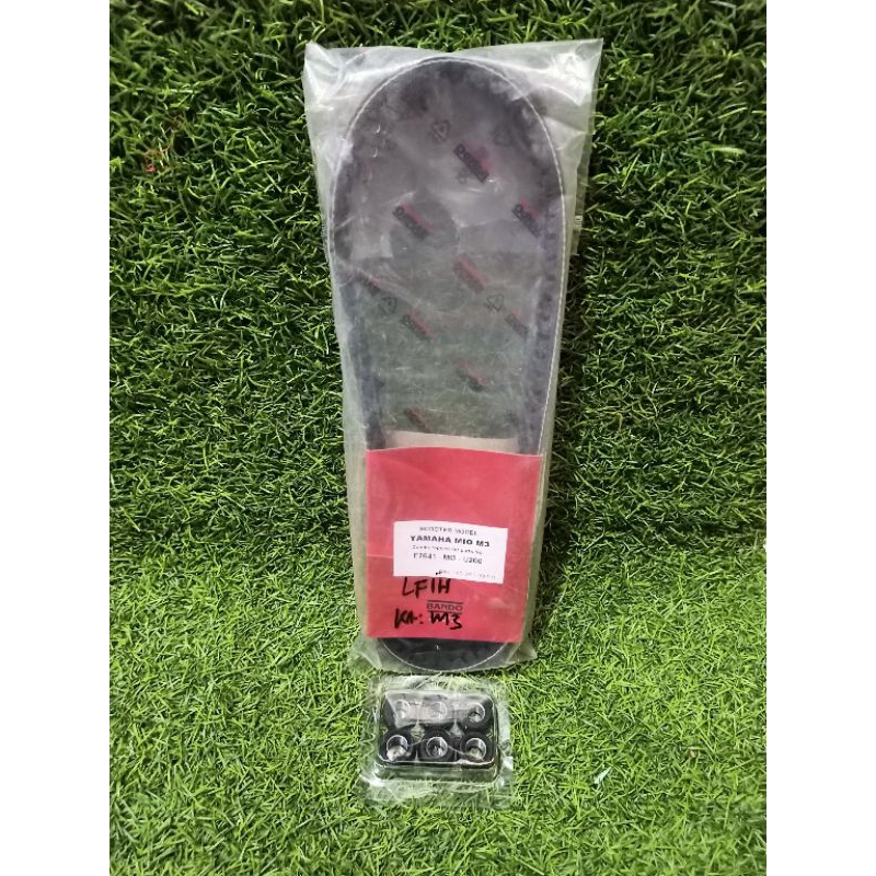 v-belt bando mio m3 + roler,beat karbu + roler,spin,beat,beat esp,vario125/150