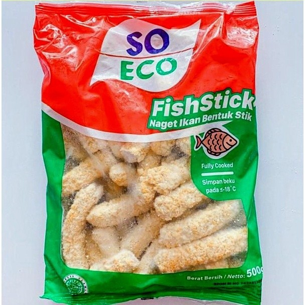 

So Eco Fish Stick| Nugget Ikan Stick So Eco 500Gram - Fish Stick