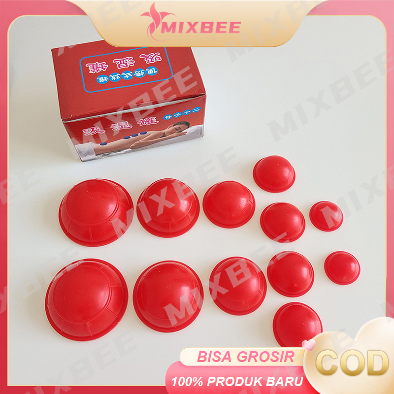 Kop Angin New Rubber Kop  CPU Set Bekam Bahan Karet Silikon set