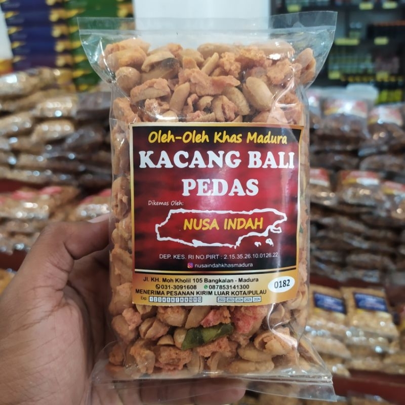 

Kacang Bali pedas 250 gram