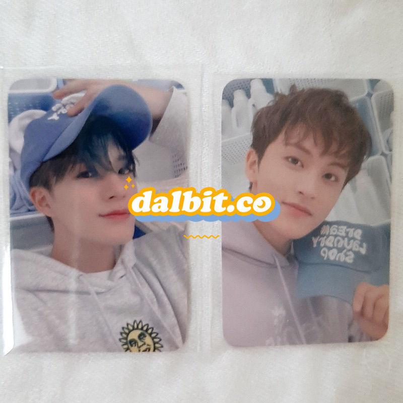 NCT DREAM LAUNDRY BALL CAP MARK JENO PHOTOCARD PC
