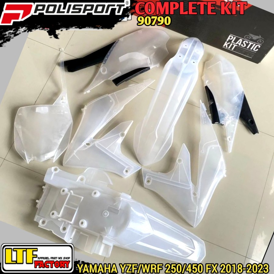 YAMAHA YZF WRF 250 450 - YZ 250 450 FX 2018 2019 2020 2021 2022 2023 2024 - POLISPORT COMPLETE KIT -