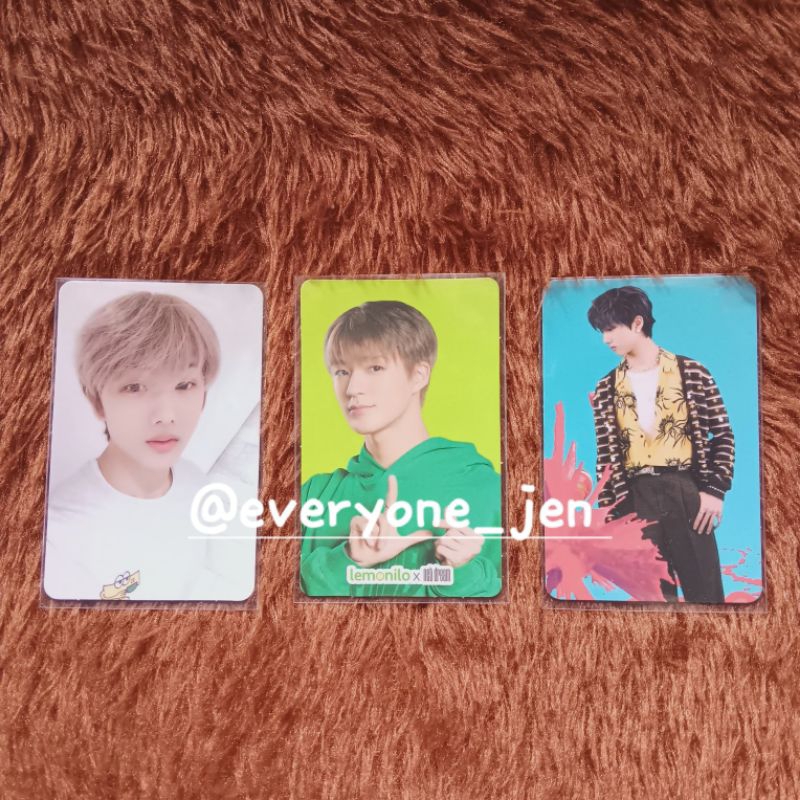 WTS PC Jisung cafe, jisung Ar clip, Jeno Lemonilo