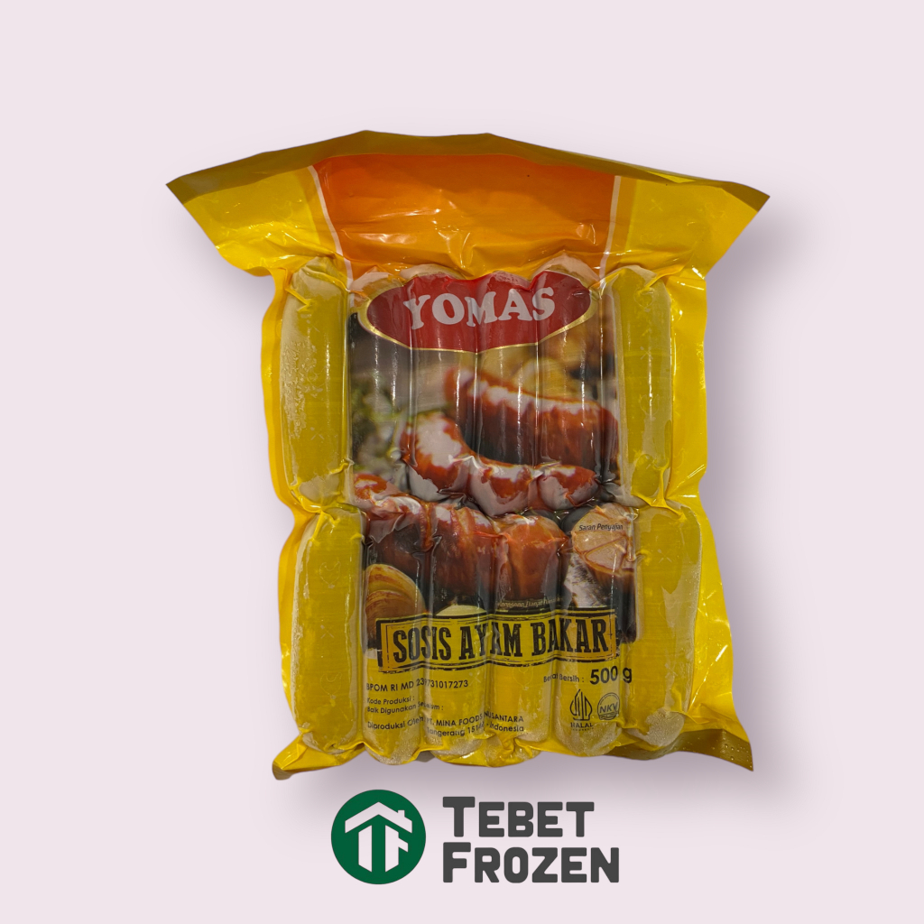 

YOMAS SOSIS BAKAR AYAM MINI 500GRAM - TEBET FROZEN