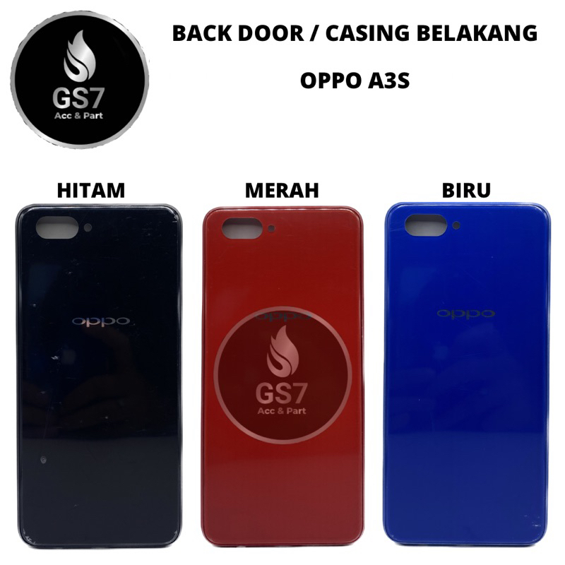 BACK DOOR / CASING BELAKANG OPPO A3S