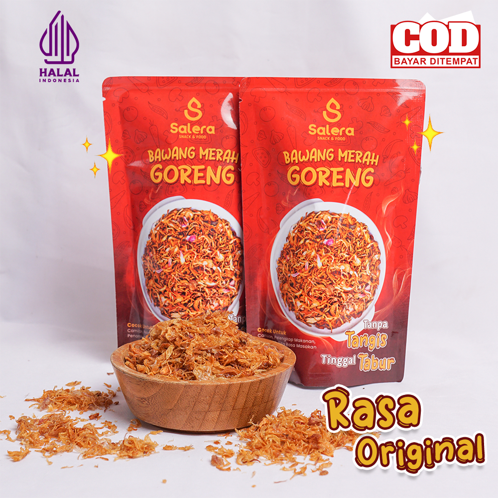 

PROMO!! BAWANG MERAH GORENG A++ SALERA SNACK & FOOD