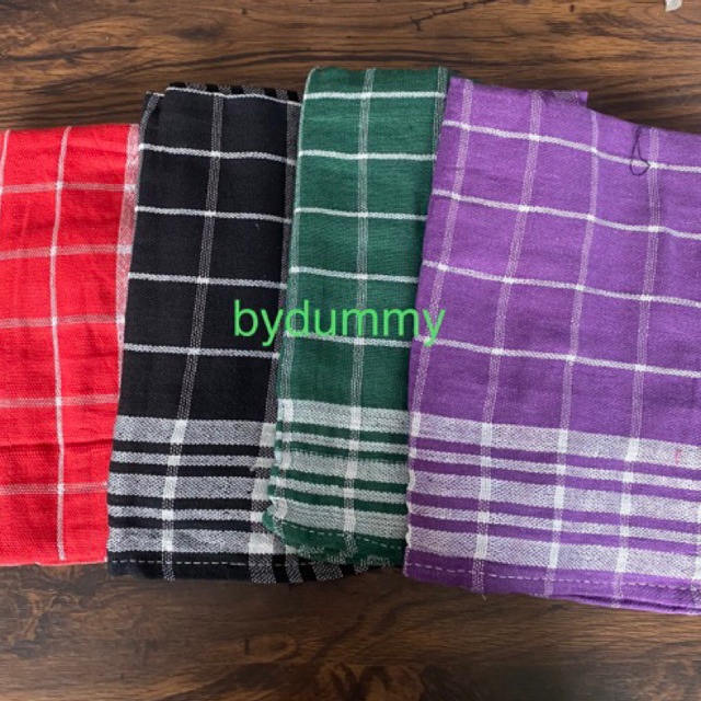 1 lusin 12 potong serbet lap dapur warna super jumbo lusinan murah grosir serbet kotak aneka warna