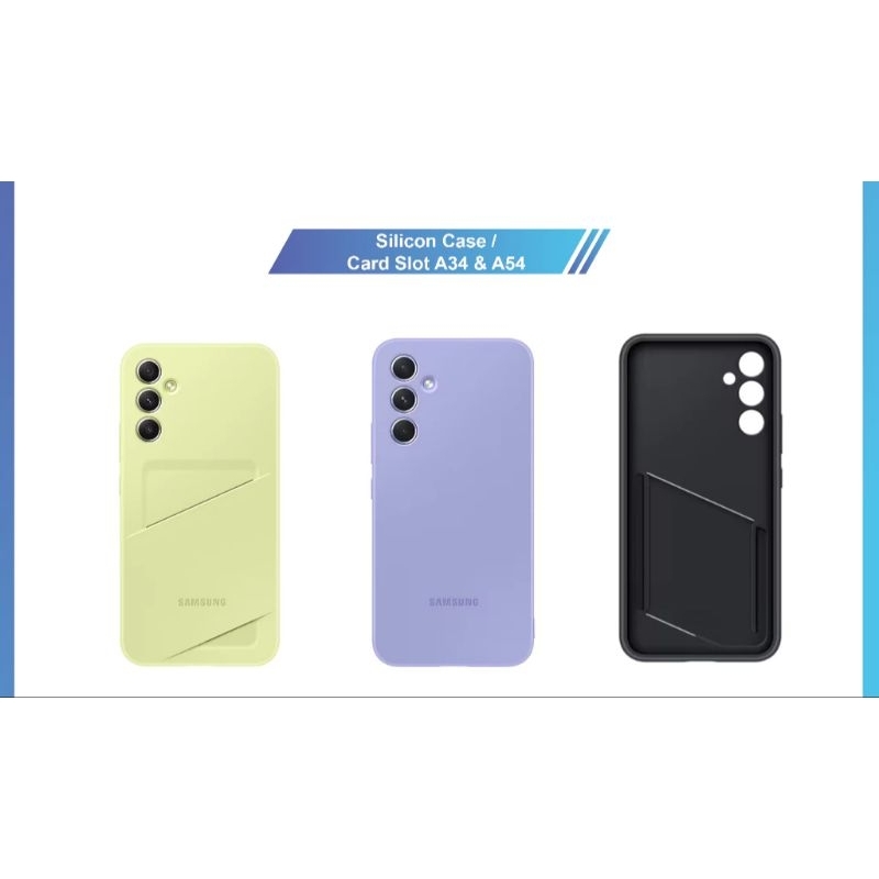 Silikon Card Slot Case Samsung A34 ORI