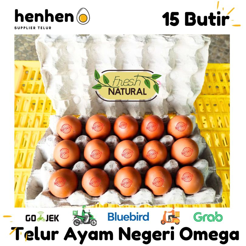 

TELUR AYAM NEGERI OMEGA ORGANIK 15 BUTIR HENMART