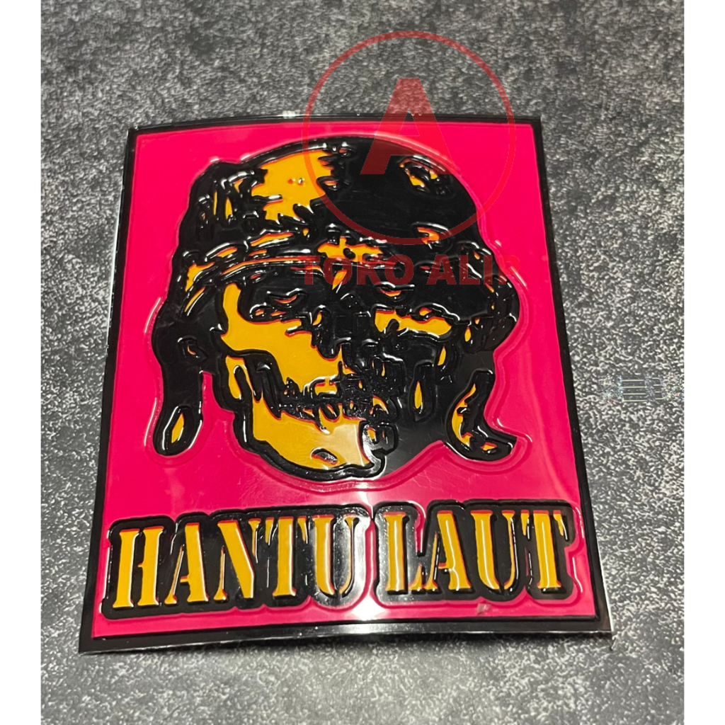 Stiker Hantu Laut AL - Sticker Hantu Laut - Stiker Mobil Motor