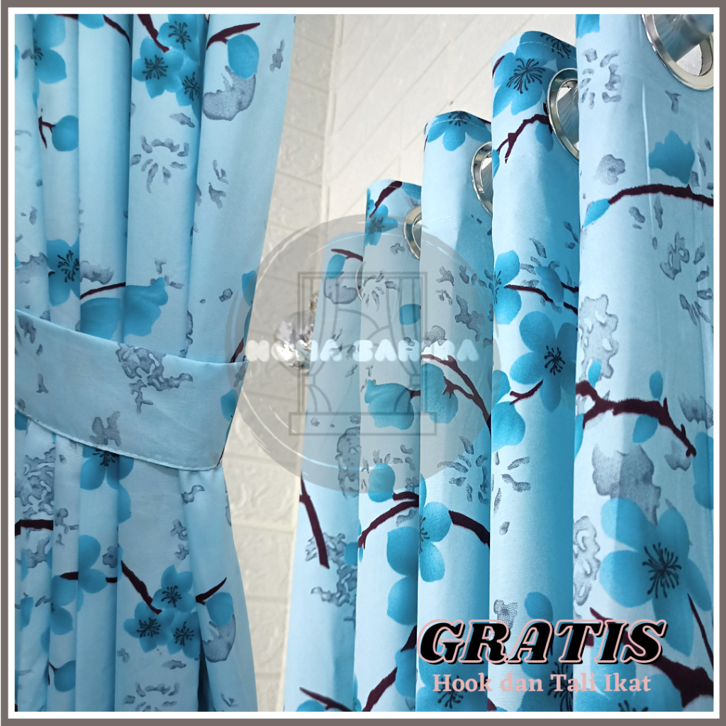 GORDEN SAKURA GORDEN JENDELA PINTU MINIMALIS AESTHETIC VINTAGE HORDENG SMOKERING SMOKRING TIRAI