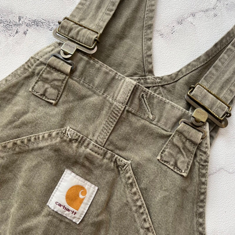 Carhartt Bib Overall Moss Green