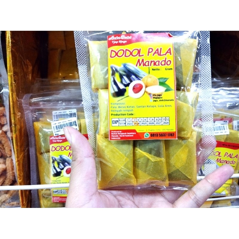 

Dodol Pala & Dodol Kenari Ole Ole Khas Manado