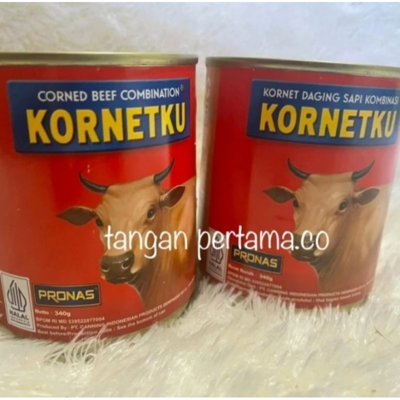 

KORNETKU Corned Beef Kornet Daging Sapi 340 Gram