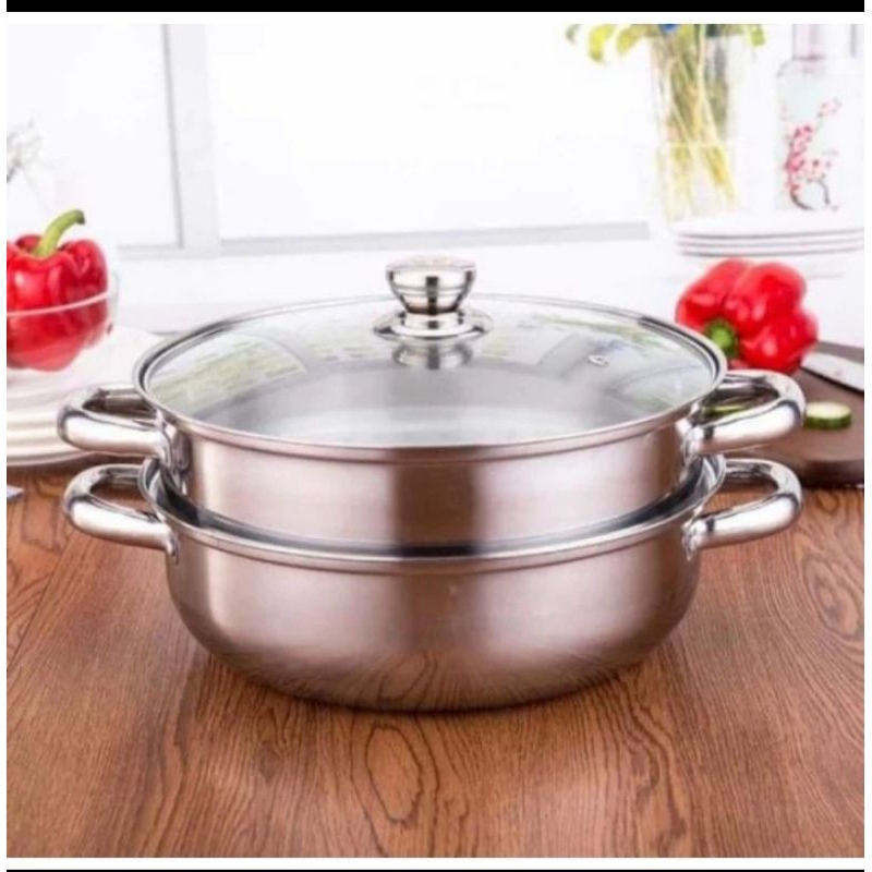 PANCI STEAMER / PANCI KUKUS / PANCI KUKUS 2 TINGKAT / PANCI STAINLESS KUKUS