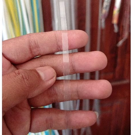 SANDERAN MIKA SAWANGAN LAYANG LAYANGAN MIKA BENING LEBAR. ½cm (Setengah sentii)