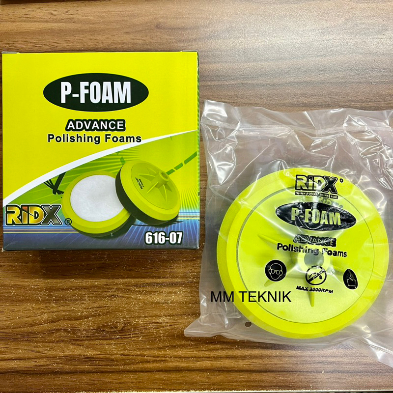 Busa Polish PREMIUM M16 Ridx Busa Poles Mobil Polishing Foam Set M 16