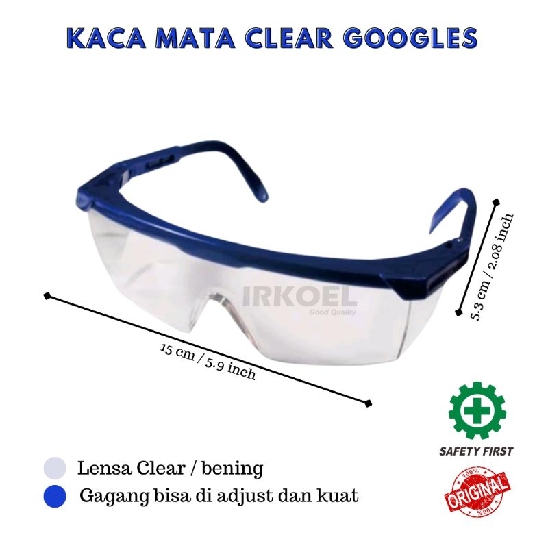KACA MATA PROYEK KACA MATA LAS KACA MATA JALAN | LENSA CLEAR
