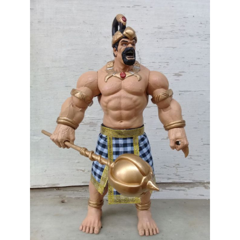 action figure custom wayang Indonesia Bima werkudara ayah Gatotkaca # mainan miniatur pajangan