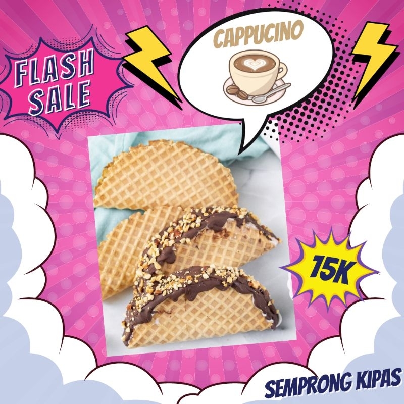 

Semprong Kipas Isi 12 Cappucino