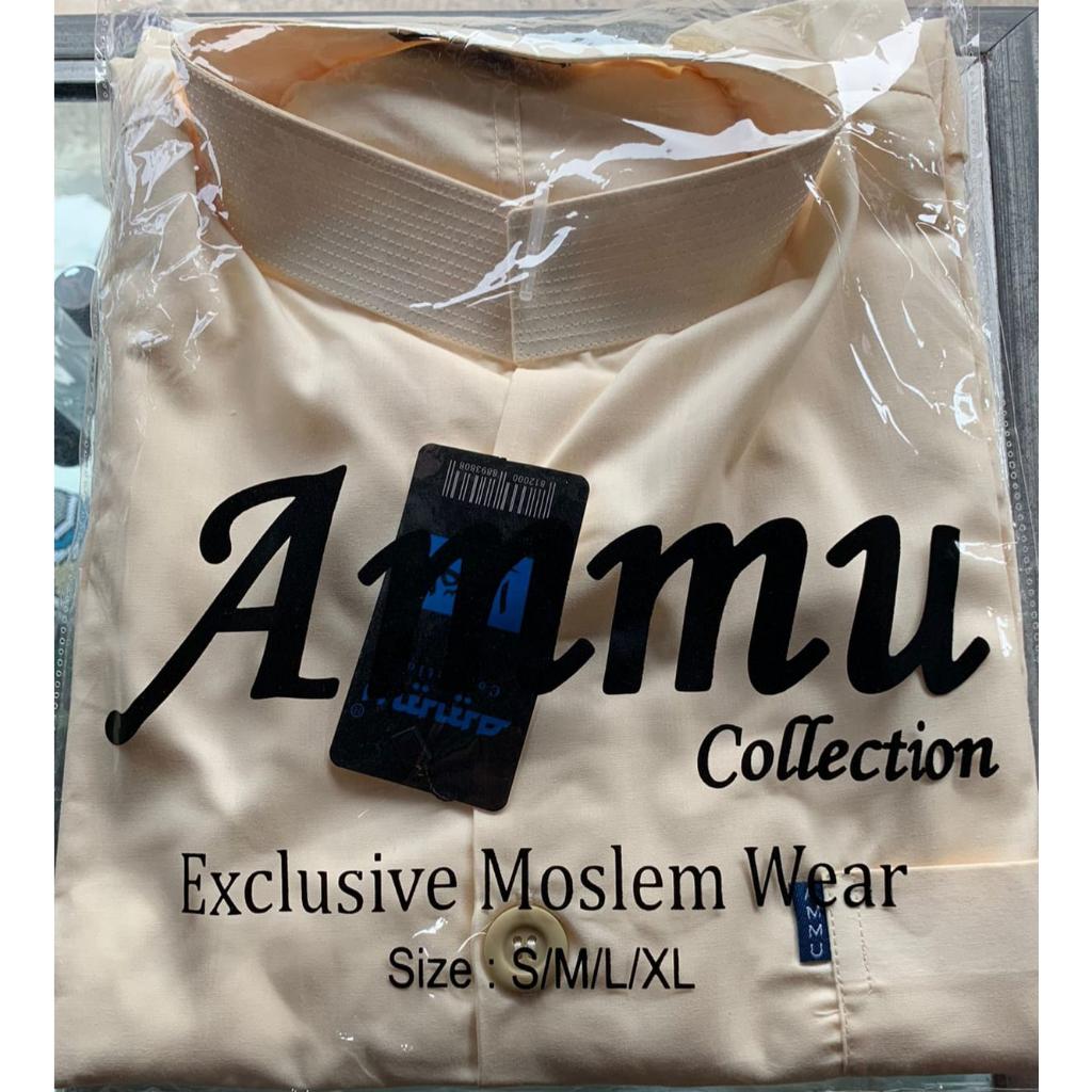 baju koko ammu original warna cream