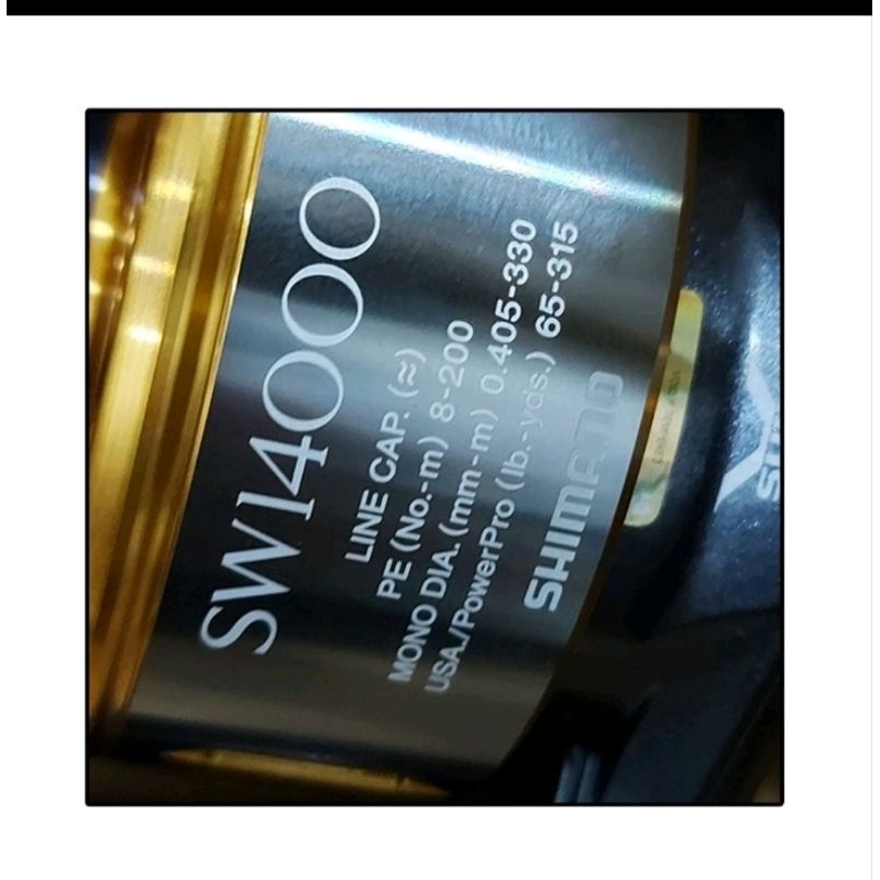 reel shimano twin power SW 14000XG