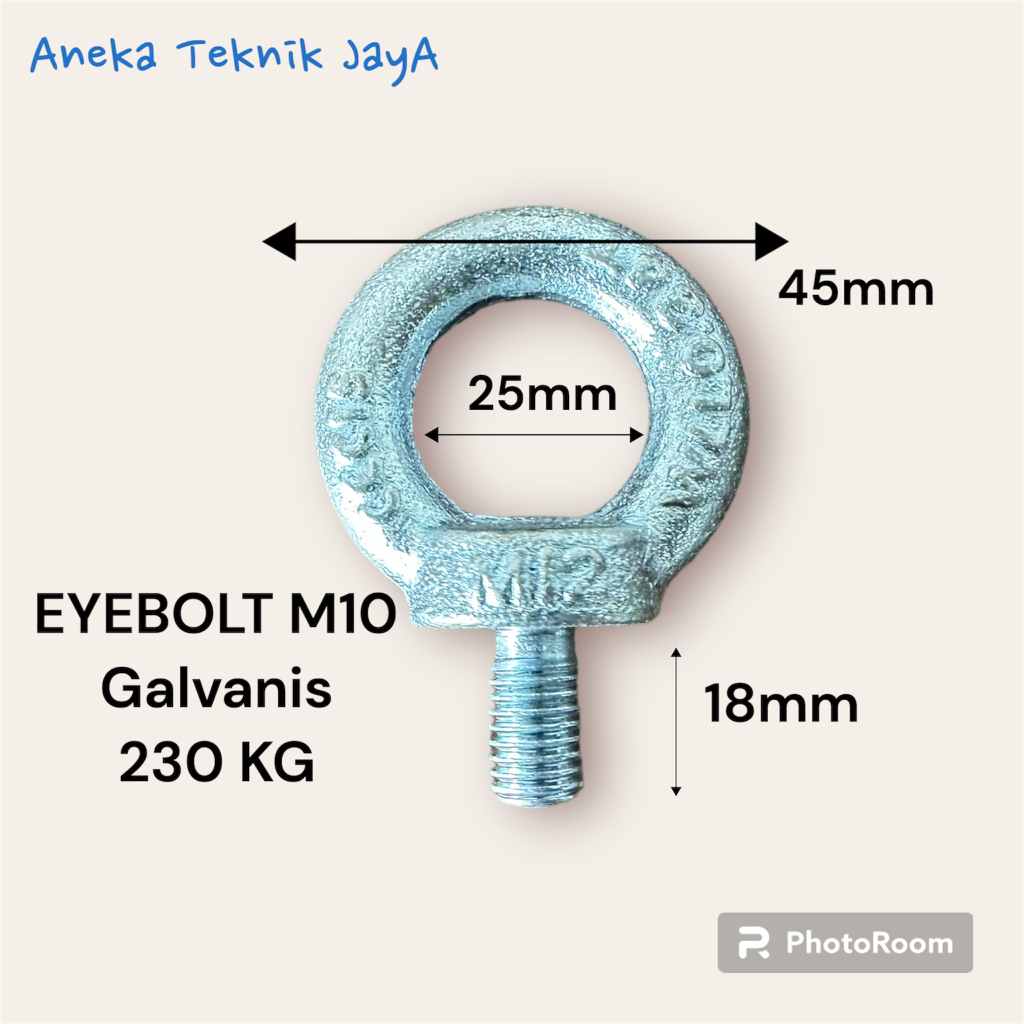 Eye Bolt M10 Galvanis/ eyebolt m10 Galvanis