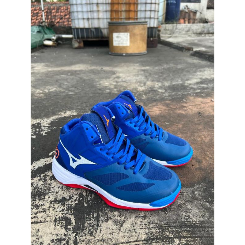 Sepatu Volly Mizuno Wave Momentum Terbaru//Sepatu Olahraga Volly/Basket