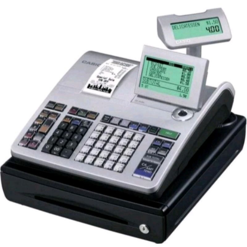 

CASIO SE-S400 MESIN KASIR~CASH REGISTER CASIO