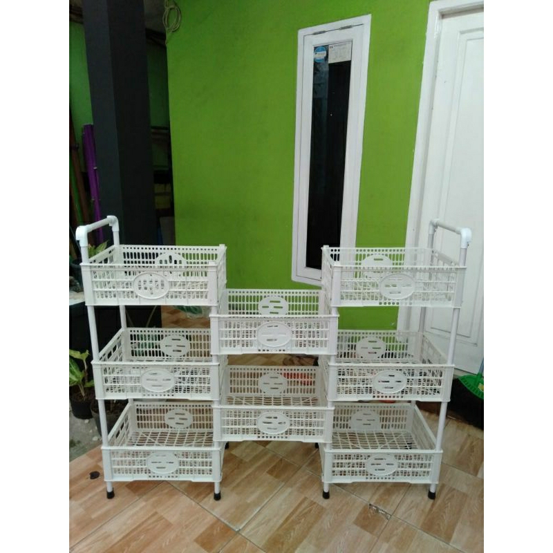 rak susun kranjang snack