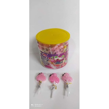 

Permen Cemilan Snack Burung Pink Flamingo Sugar Rush Rasa Buah Mainan Anak Murah (isi 48 pcs)