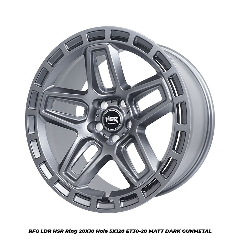 VELG MOBIL HSR RING 20 LEBAR 10 TYPE HSR RFG LDR UNTUK BMW SERI3 TOUAREG RENGEROVER FREE ONGKIR