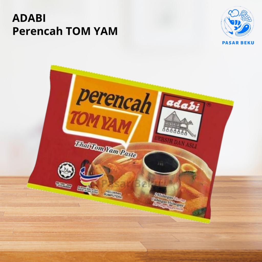 

Adabi Perencah Tom Yum 40gr Bumbu Tom Yum Masakan Thailand Pasar Beku Padang