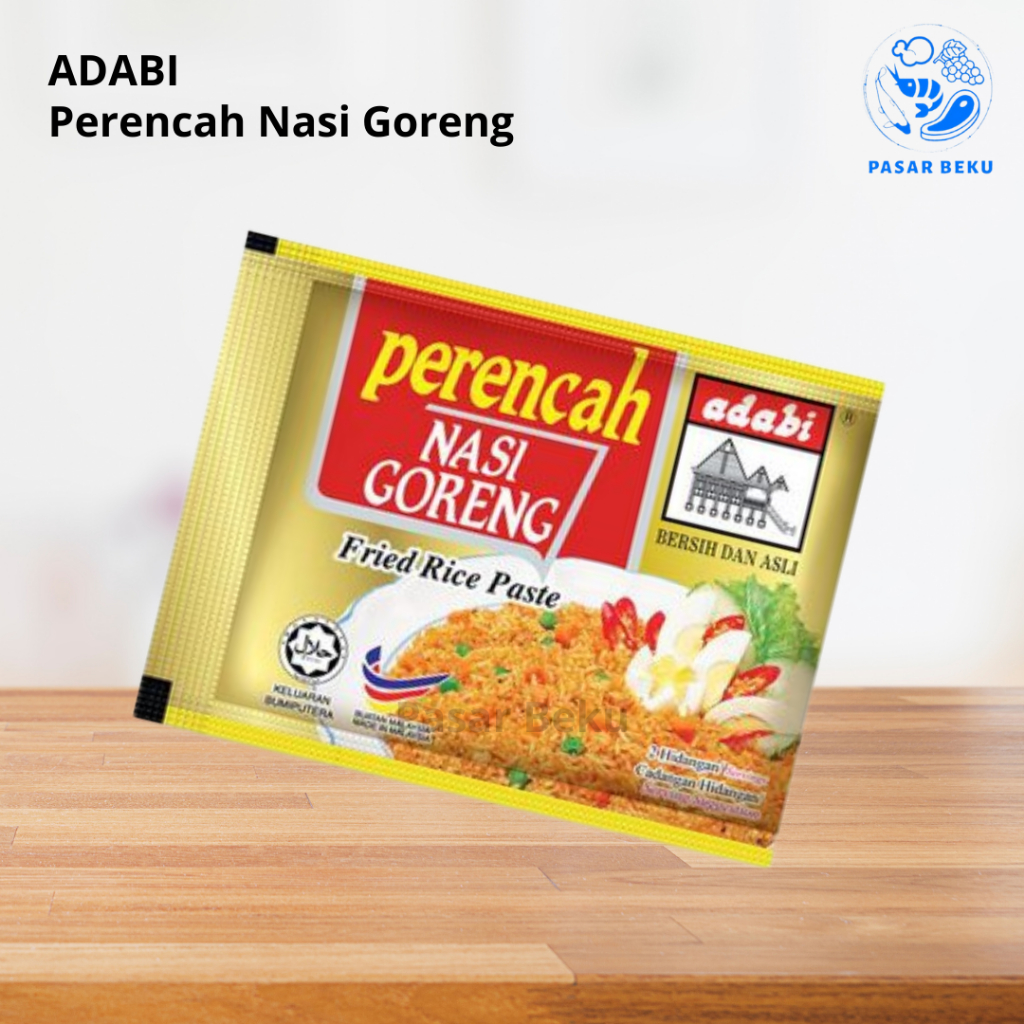 

Adabi Perencah Nasi Goreng 30gr Bumbu Nasi Goreng Pasar Beku Padang