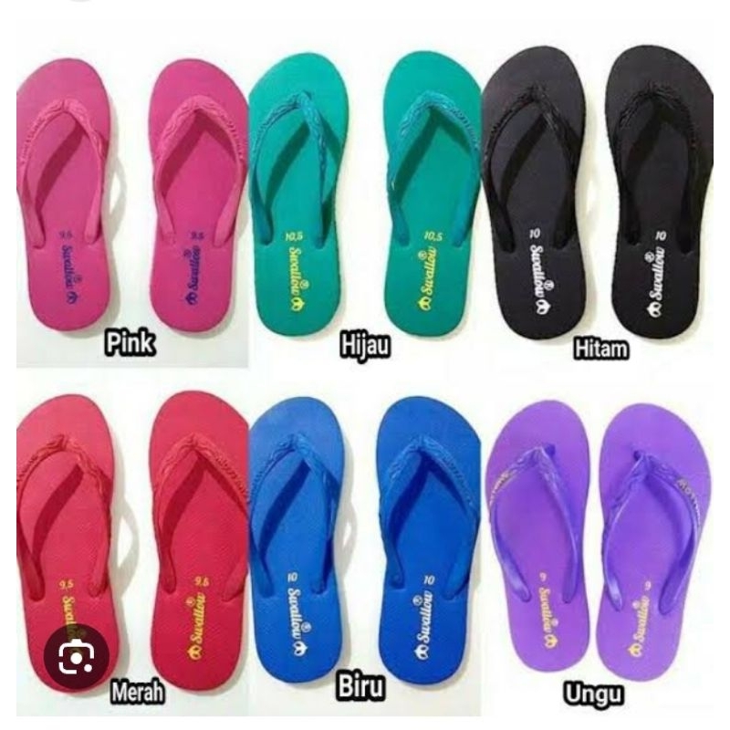 promo sandal jepit swalow wanita dewasa