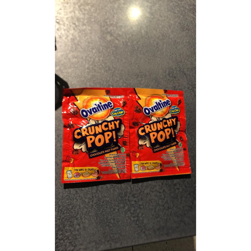 OVALTINE CRUNCHY POP 8 GRAM MALAYSIA